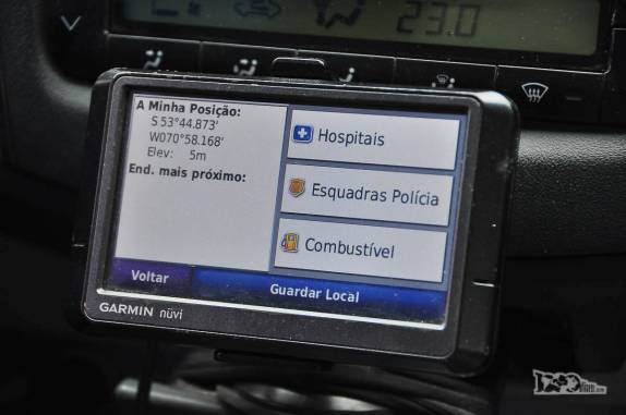 A maior latitude sul da Fiona no continente americano, região de Punta Arenas, sul do Chile